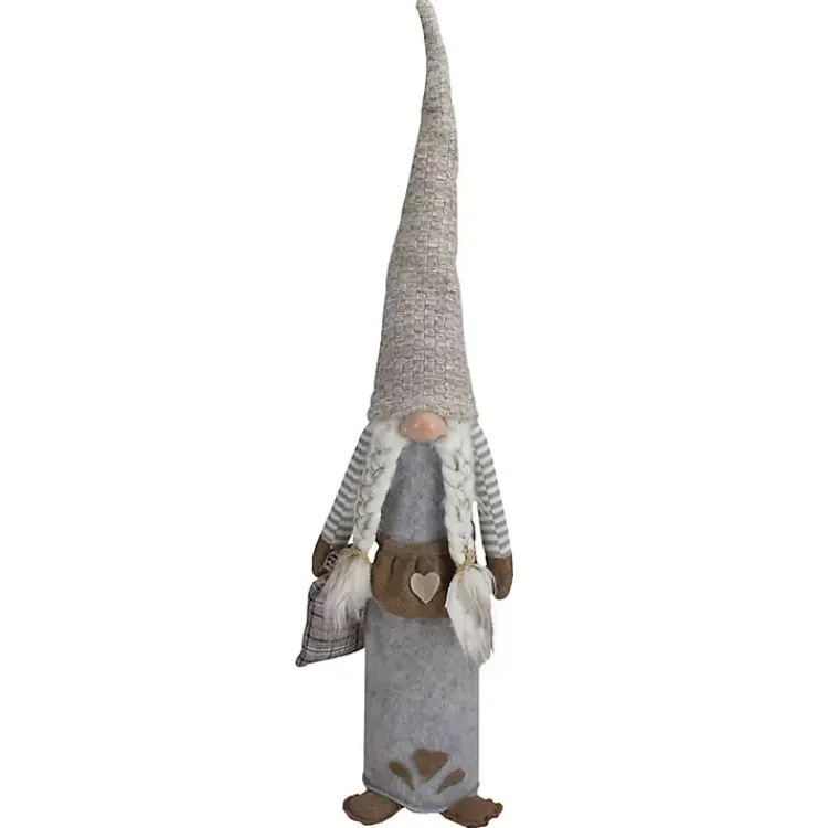 Hot Girl Gnome with Toy Bag Figurine Christmas Decorations