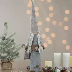 Hot Girl Gnome with Toy Bag Figurine Christmas Decorations