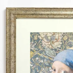 Kirklands Home Framed Art|Girl With a Pearl Earring Framed Art Print
