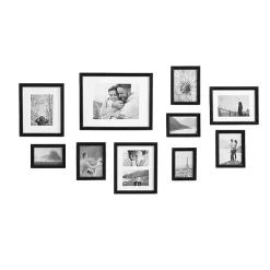Kirklands Home Gallery Wall Frames|Glam Black 10-pc. Gallery Wall Frame Set