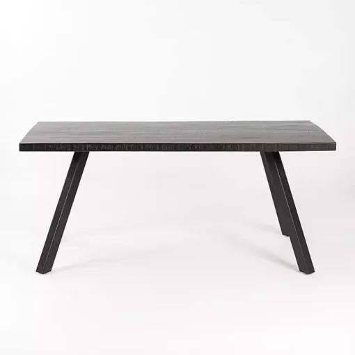 Kirklands Home Dining Tables|Glenn Midnight Wood Rectangular Dining Table Black