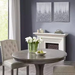 Kirklands Home Canvas Art|Glimmer Gradient 2-pc. Abstract Wall Art