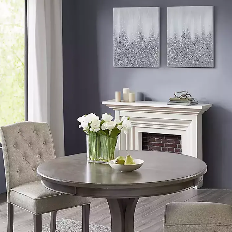 Kirklands Home Canvas Art|Glimmer Gradient 2-pc. Abstract Wall Art