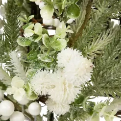 Discount Glitter Pine and Berry Mini Christmas Tree Christmas Arrangements & Garland