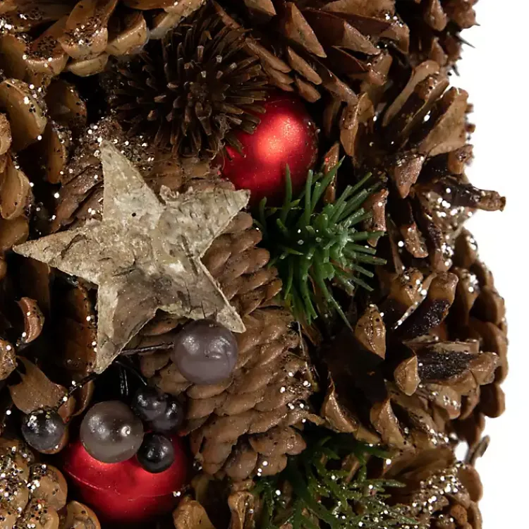 Glitter Pinecone Christmas Tree Christmas Decorations