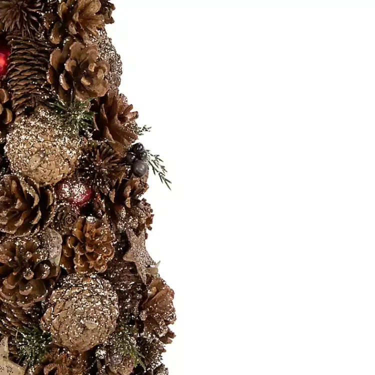 Glitter Pinecone Christmas Tree Christmas Decorations