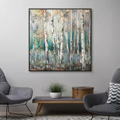 Kirklands Home Canvas Art|Glorious Forest Framed Canvas Art Print