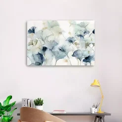Kirklands Home Canvas Art|Glorious Ginkgo Floral Canvas Wall Art