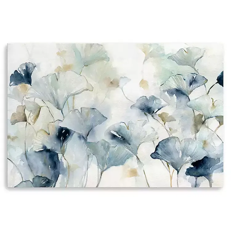 Kirklands Home Canvas Art|Glorious Ginkgo Floral Canvas Wall Art