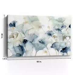 Kirklands Home Canvas Art|Glorious Ginkgo Giclee Canvas Art Print, 60x40 in. Blue
