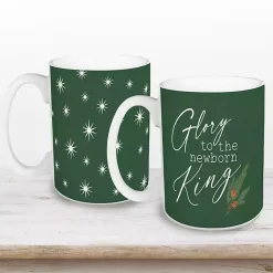 Glory to the Newborn King Mugs, Set of 2 Christmas Dining & Entertaining