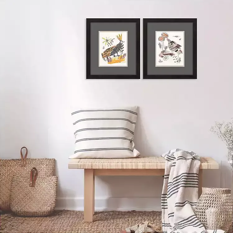 Kirklands Home Framed Art|Glowing Garden Framed Art Prints, Set of 2