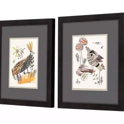 Kirklands Home Framed Art|Glowing Garden Framed Art Prints, Set of 2