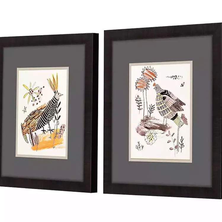 Kirklands Home Framed Art|Glowing Garden Framed Art Prints, Set of 2