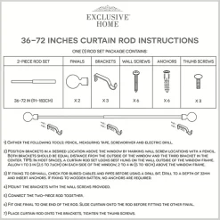 Kirklands Home Curtain Rods & Hardware|Gold Aged Mercury Sphere Curtain Rod, 72 in.