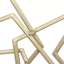 Kirklands Home Wall Plaques|Astraga Pentagon Plaque Gold