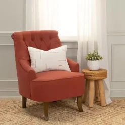 Gold Geometric Woven Lines Throw Pillow Pillows