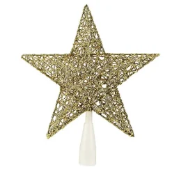 Hot Glitter LED Star Tree Topper Christmas Tree Decorations