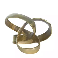 Metal Abstract Knot Sculpture Statues & Figurines