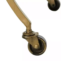 Kirklands Home Kitchen Islands & Bar Carts|Gold Metal Circular Bar Cart