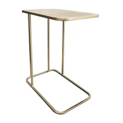 Kirklands Home Accent & End Tables|Metal Modern C-Table Gold