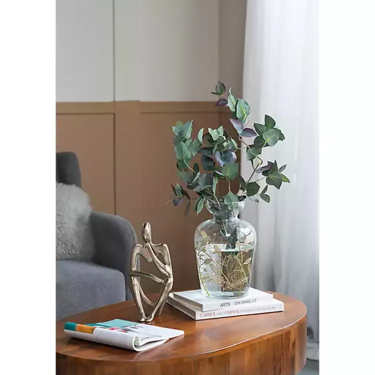 Hot Metal Pondering Figure I Sculpture Statues & Figurines