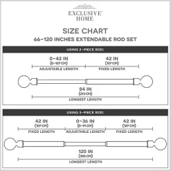 Kirklands Home Curtain Rods & Hardware|Gold Open Sphere Curtain Rod, 120 in.