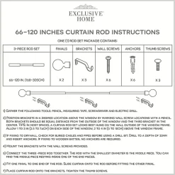 Kirklands Home Curtain Rods & Hardware|Gold Open Sphere Curtain Rod, 120 in.