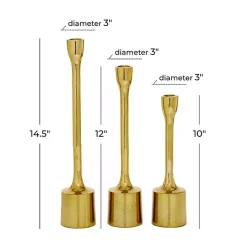 Best Taper Candle Holders, Set of 3 Candle Holders