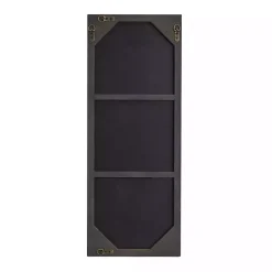 Kirklands Home Framed Mirrors|Gold Wood Rectangular Wall Mirror, 14x36 in.