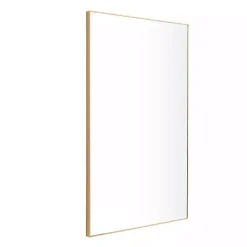 Kirklands Home Framed Mirrors|Gold Wood Rectangular Wall Mirror, 24x40 in.