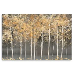 Kirklands Home Canvas Art|Golden Forest Light Giclee Canvas Art Print