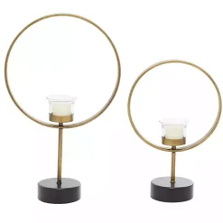 Discount Golden Halo 2-pc. Candle Holder Set Candle Holders