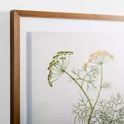 Kirklands Home Framed Art|Golden Leaves Herbs Dill Framed Art Print