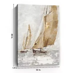 Kirklands Home Canvas Art|Golden Sails Canvas Art Print