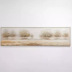 Kirklands Home Canvas Art|Golden Trees Framed Canvas Art Print