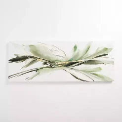 Kirklands Home Canvas Art|Graceful Greens Abstract Canvas Art Print