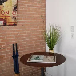 Discount Grass Arrangement in Gold Ribbed Pot Arrangements & Greenery