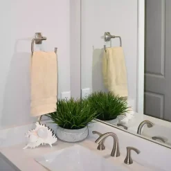 Online Grass Arrangement in Gray Ceramic Bowl Arrangements & Greenery