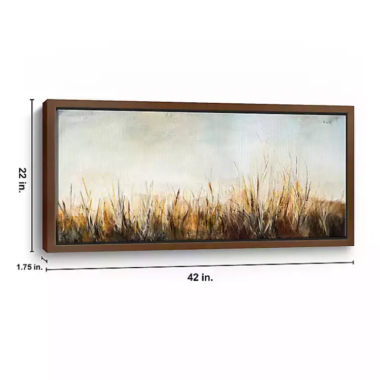 Kirklands Home Canvas Art|Grass in the Breeze Framed Canvas Art Print