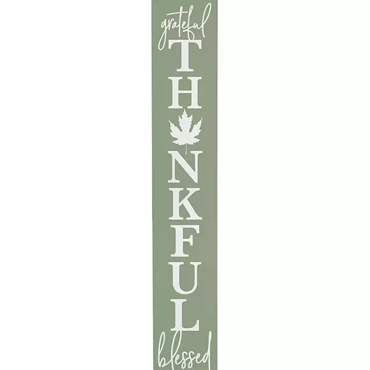 New Grateful, Thankful, Blessed Fall Porch Board Fall