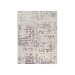 Kirklands Home Area Rugs|Gray Abstract Woven Area Rug, 5x7