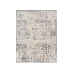 Kirklands Home Area Rugs|Gray Abstract Woven Area Rug, 6x9