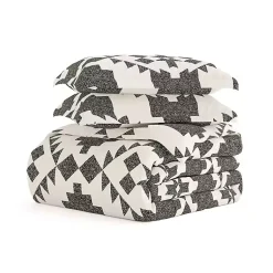 Kirklands Home Duvets|Gray Adobe Diamond 2-pc. Twin Duvet Cover Set