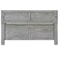 Kirklands Home Benches & Ottomans|Gray and Beige Carlton Storage Bench
