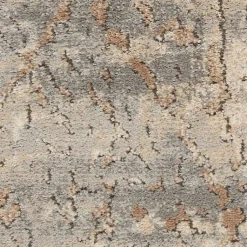 Kirklands Home Area Rugs|Gray and Beige Tally Textured Area Rug, 7x9