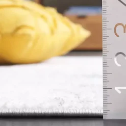 Kirklands Home Area Rugs|Gray and Blue Whisper Abstract Runner, 2x8