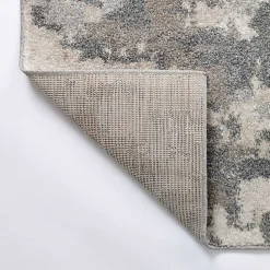 Kirklands Home Area Rugs|Gray and Cream Wray Modern Area Rug, 7x10