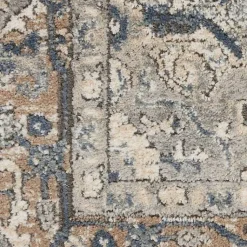 Kirklands Home Area Rugs|and Ivory Nadia Medallion Runner, 2x10 Gray