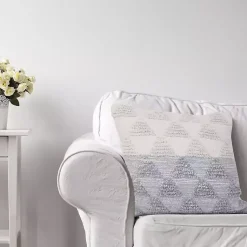 Clearance and White Gradient Diamonds Throw Pillow Pillows